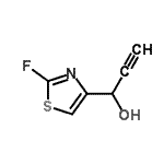 CAS#: 153027-99-7， 1-(2-Fluoro-1,3-Thiazol-4-Yl)-2-Propyn-1-Ol