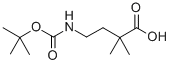 CAS#: 153039-17-9， 4-[[(1,1-Dimethylethoxy)Carbonyl]Amino]-2,2-Dimethyl-Butanoic Acid