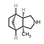CAS 登录号：153075-16-2， (1S,2S,6R,7R)-2-甲基-4-氮杂三环[5.2.1.0<sup>2,6</sup>]癸烷