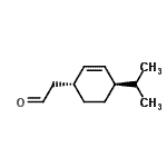 CAS 登录号：153308-26-0， [(1R,4R)-4-异丙基-2-环己烯-1-基]乙醛