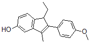 CAS#: 153312-17-5， 1-Ethyl-2-(4-Methoxyphenyl)-3-Methyl-1H-Inden-5-Ol