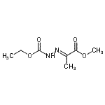 CAS#: 153316-29-1， Ethyl (2E)-2-(1-Methoxy-1-Oxo-2-Propanylidene)Hydrazinecarboxylate