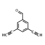 CAS 登录号：153390-76-2， 3,5-二乙炔基苯甲醛