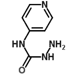 CAS 登录号：153539-26-5， N-(4-吡啶基)氨基甲酰肼