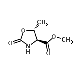 CAS#: 153547-44-5， Methyl (4S,5R)-5-Methyl-2-Oxo-1,3-Oxazolidine-4-Carboxylate