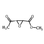 CAS 登录号：153763-78-1， 甲基(2xi)-2,3-脱水-5-脱氧-D-甘油-戊-4-酮糖酸酯