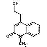 CAS 登录号：153876-71-2， 4-(2-羟基乙基)-1-甲基-2(1H)-喹啉酮