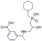 CAS#: 153994-81-1， 3-[1-[[3-(Cyclohexylmethyl-Hydroxyphosphoryl)-2-Hydroxypropyl]Amino]Ethyl]Benzoic Acid
