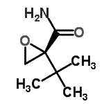CAS#: 154078-97-4， (2R)-2-(2-Methyl-2-Propanyl)-2-Oxiranecarboxamide