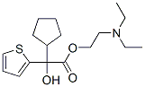 CAS 登录号：15421-88-2， 2-二乙基氨基乙基alpha-环戊基-alpha-2-噻吩基乙二醇酸酯