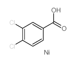 CAS 登录号：15442-77-0， 二(3,4-二氯苯甲酸)镍(II)盐