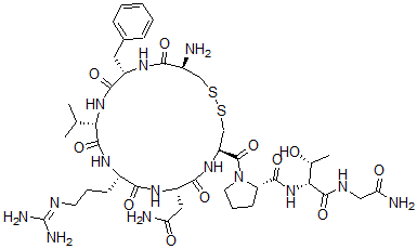 CAS#: 154445-03-1， 2-L-phenylalanine-3-L-valine-4-L-arginine-8-L-threonine-Oxytocin