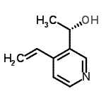 CAS 登录号：154456-94-7， (1S)-1-(4-乙烯基-3-吡啶基)乙醇