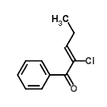 CAS#: 154469-74-6， (2Z)-2-Chloro-1-Phenyl-2-Penten-1-One