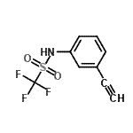 CAS#: 154498-33-6， N-(3-Ethynylphenyl)-1,1,1-Trifluoromethanesulfonamide