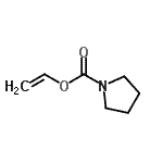 CAS 登录号：15453-22-2， 乙烯基1-吡咯烷羧酸酯