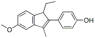 CAS#: 154569-21-8, 4-(1-Ethyl-5-Methoxy-3-Methyl-1H-Inden-2-Yl)Phenol