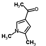 CAS 登录号：154581-89-2， 1-(1,5-二甲基吡咯-3-基)乙酮