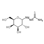 CAS 登录号：154634-26-1， 2-[(3R,4S,5R,6R)-3,4,5-三羟基-6-(羟基甲基)四氢-2H-吡喃-2-基]肼基硫代甲酰胺