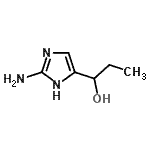 CAS 登录号：154809-18-4， 1-(2-氨基-1H-咪唑-5-基)-1-丙醇