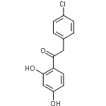 CAS 登录号：15485-64-0， 2-(4-氯苯基)-1-(2,4-二羟基苯基)乙酮