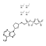 CAS 登录号：154902-26-8， [[[(2R,5S)-5-(6-氨基嘌呤-9-基)四氢呋喃-2-基]甲氧基-氧代-硫代膦酰]氧基-氧代-磷酰]磷酸酯, 钠(1+)二氢化物