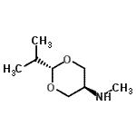 CAS#: 154917-39-2， trans-2-Isopropyl-N-Methyl-1,3-Dioxan-5-Amine