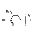 CAS 登录号：154967-78-9， 5,5-二氟-D-正亮氨酸