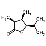 CAS 登录号：154968-10-2， (3S,4R,5R)-5-异丙基-3,4-二甲基二氢-2(3H)-呋喃酮