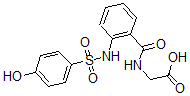 CAS#: 155023-59-9， 2-[[2-[(4-Hydroxyphenyl)Sulfonylamino]Benzoyl]Amino]Acetic Acid