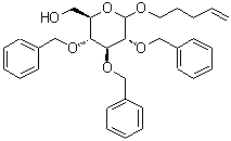 CAS#: 155036-27-4， 4-Penten-1-Yl 2,3,4-Tri-O-Benzyl-D-Glucopyranoside