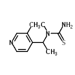 CAS#: 155047-55-5， 1-[1-(3-Chloro-4-Pyridinyl)Ethyl]-1-Methylthiourea