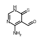 CAS#: 155087-62-0， 4-Amino-6-Thioxo-1,6-Dihydro-5-Pyrimidinecarbaldehyde