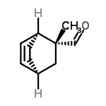 CAS 登录号：155156-95-9， (1S,2R,4S)-2-甲基双环[2.2.2]辛-5-烯-2-甲醛