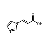 CAS 登录号：155170-43-7， (2E)-3-(1H-咪唑-1-基)丙烯酸