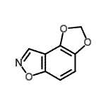 CAS 登录号：155181-15-0， [1,3]二氧杂环戊并[4,5-e][1,2]苯并恶唑