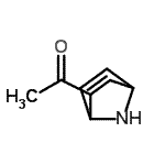 CAS 登录号：155270-81-8， 1-(7-氮杂双环[2.2.1]庚-5-烯-2-基)乙酮