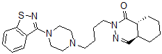 CAS 登录号：155289-55-7， (4aR,8aR)-2-[4-[4-(1,2-苯并噻唑-3-基)哌嗪-1-基]丁基]-4a,5,6,7,8,8a-六氢酞嗪-1-酮