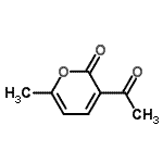 CAS 登录号：155299-75-5， 3-乙酰基-6-甲基-2H-吡喃-2-酮