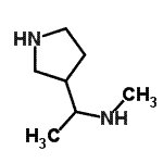 CAS 登录号：155322-92-2， N-甲基-1-(3-吡咯烷基)乙胺