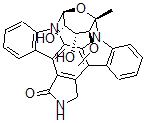 CAS#: 155416-34-5， 4'-Demethylamino-4',5'-dihydroxystaurosporine