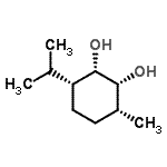 CAS 登录号：155419-08-2， (1R,2S,3R,6R)-3-异丙基-6-甲基-1,2-环己烷二醇