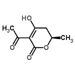 CAS#: 155553-70-1， (6R)-3-Acetyl-4-Hydroxy-6-Methyl-5,6-Dihydro-2H-Pyran-2-One