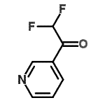 CAS#: 155557-13-4， 2,2-Difluoro-1-(3-Pyridinyl)Ethanone
