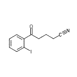 CAS 登录号：155589-54-1， 5-(2-碘苯基)-5-氧代戊腈