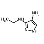 CAS 登录号：155601-19-7， N<sup>3</sup>-乙基-1H-吡唑-3,4-二胺