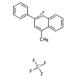 CAS#: 155614-08-7， 4-Methyl-2-Phenylchromenium Tetrafluoroborate