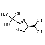 CAS#: 155631-48-4， 2-[(4S)-4-Isopropyl-4,5-Dihydro-1,3-Oxazol-2-Yl]-2-Propanol