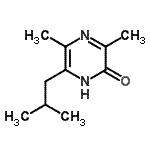 CAS 登录号：155650-97-8， 6-异丁基-3,5-二甲基-2(1H)-吡嗪酮