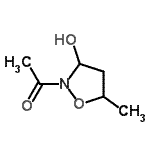 CAS#: 155655-67-7， 1-(3-Hydroxy-5-Methyl-1,2-Oxazolidin-2-Yl)Ethanone